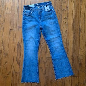 7 For All Mankind High Waist Slim Kick Jeans
